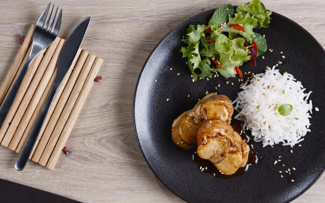 Râbles de lapin à l'asiatique