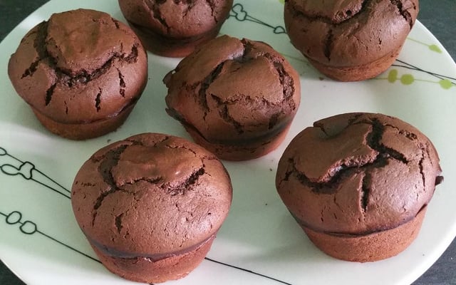 Muffin cœur choco