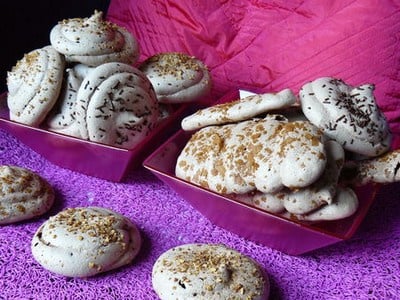 Meringues au chocolat originales