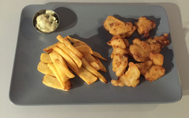 Fish and chips maison