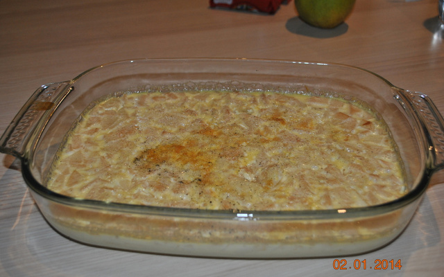 Flan aux poires classiques