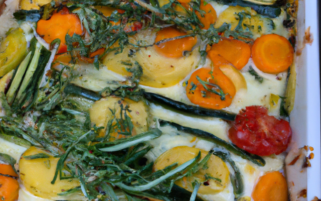 Gratin de légumes d'été aux herbes de Provence