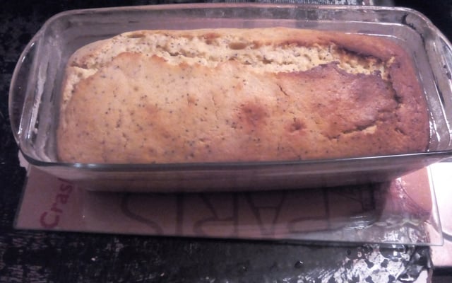 Cake au citron et aux graines de pavot