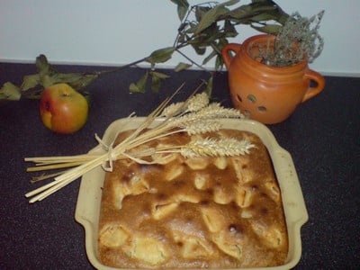 Gâteau aux pommes rapide