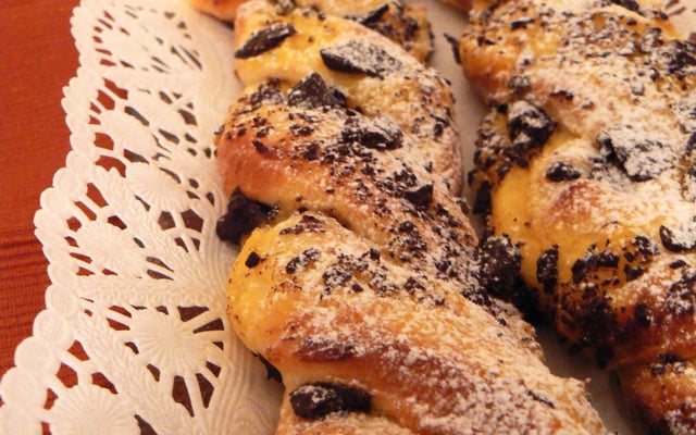 Torsades aux pépites de chocolat noir