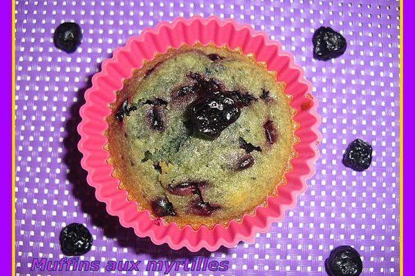 Muffins aux Myrtilles