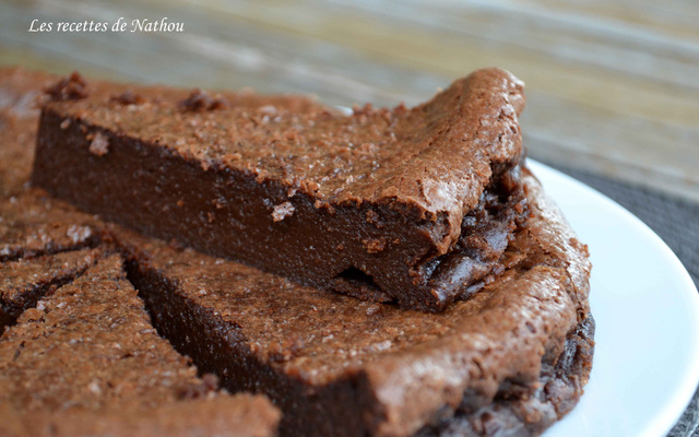 Gâteau fondant au chocolat - Torta al cioccolato fondente