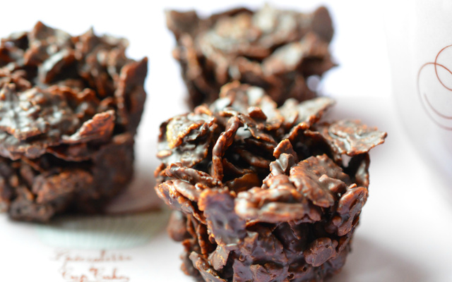 Roses des Sables aux corn'flakes amandes et chocolat
