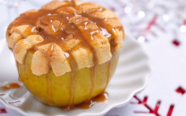 Pommes au four feuilletées