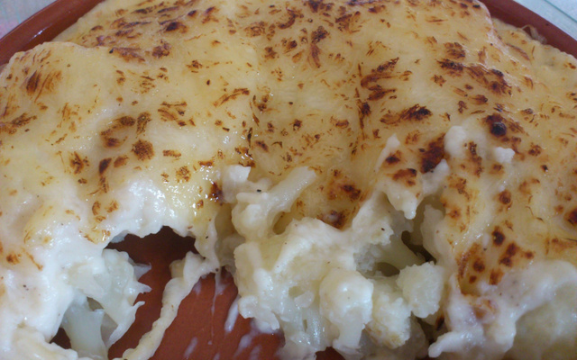 Gratin de chou fleur économique