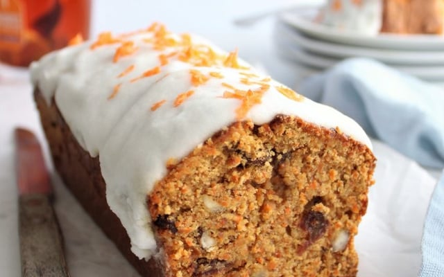 Carrot cake sans gluten et sans lait