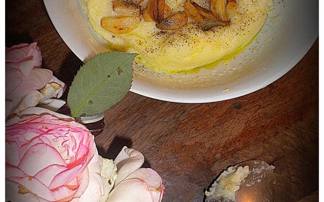 Purée aux gousses d'ail