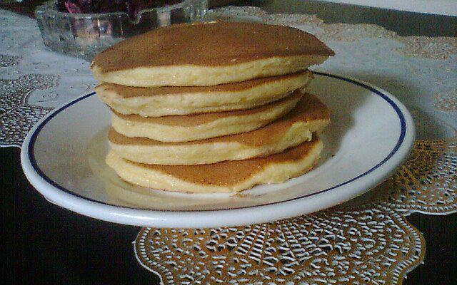 Pancakes au sucre vanillé