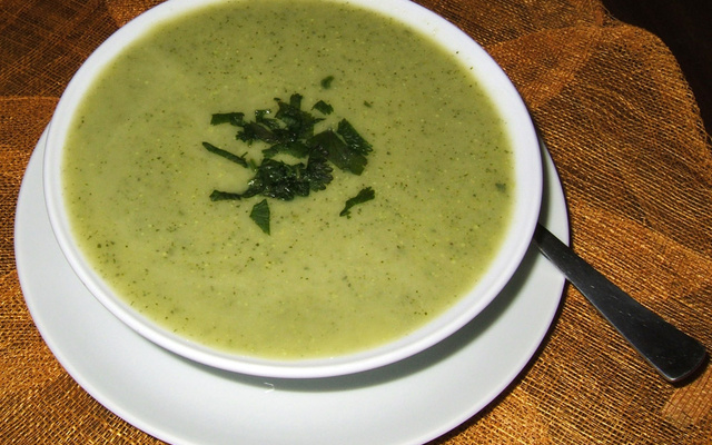 Velouté aux courgettes franc-comtois