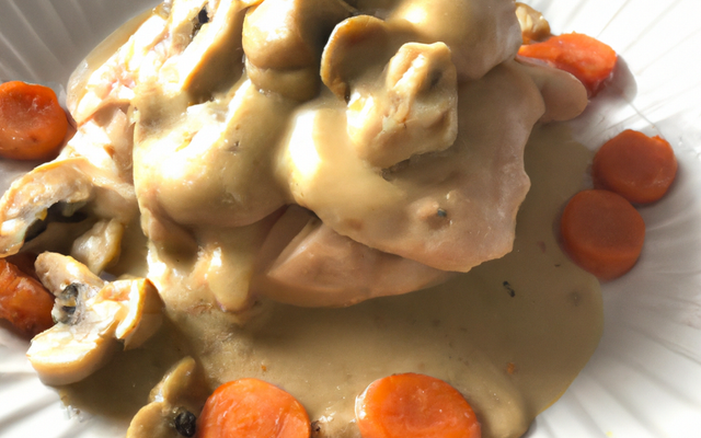 Suprême de volaille au lapsong souchong