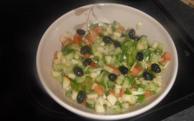 Salade tunisienne facile