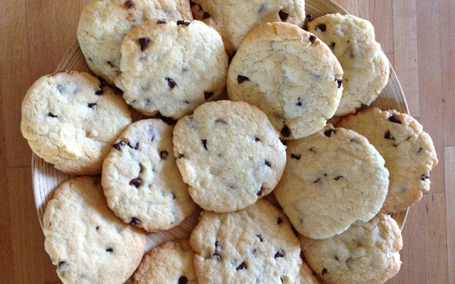Délicieux cookies aux pépites de chocolat