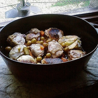Tajine de poulet à ma façon !