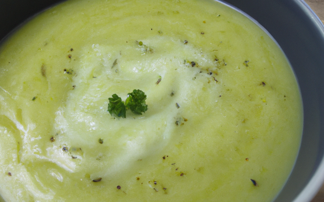 Veloute de courgettes