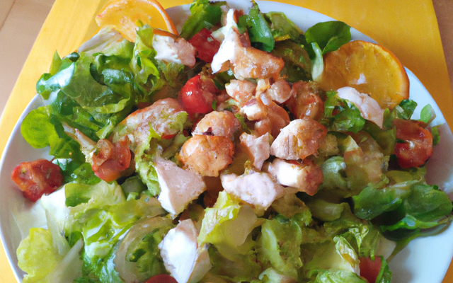 Salade fraicheur au poulet