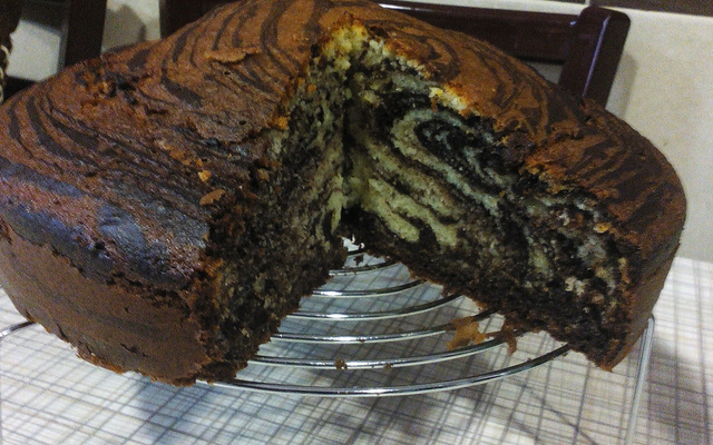 Gâteau zébré du Chef Damien