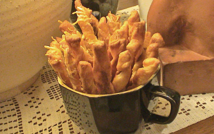 Sacristains aux anchois ou au fromage