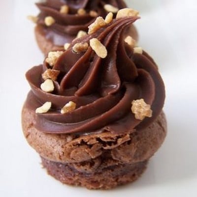 Moelleux au chocolat et noisettes