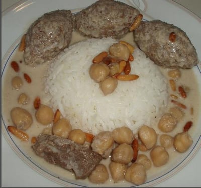 Koubé arnabiyé: koubé à la tahiné, au jus d'oranges amères