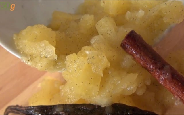 Compote de pommes maison