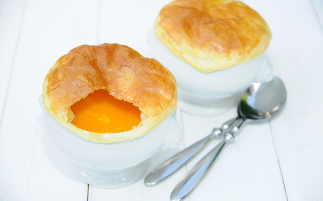 Velouté de courge en croûte à la Savora