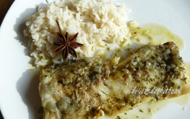 Filet de poisson aux épices douces