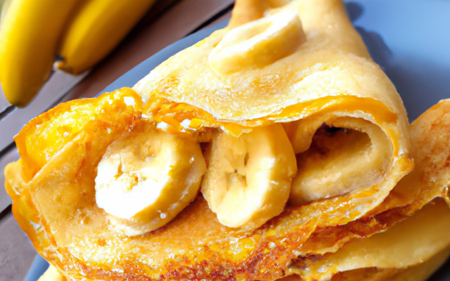 Crêpes à la banane
