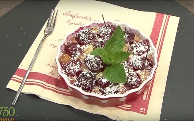 Clafoutis gourmand aux cerises