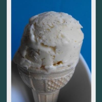 Glace vanille classique