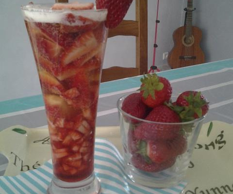 Coupe panach'fraises