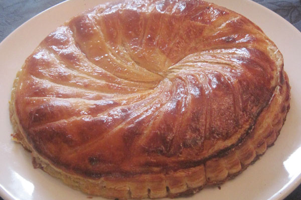 Galette des Rois à la frangipane crémeuse