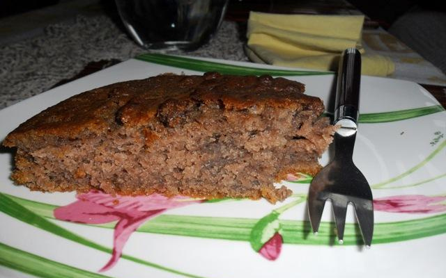 Gâteau au chocolat à la crème dessert