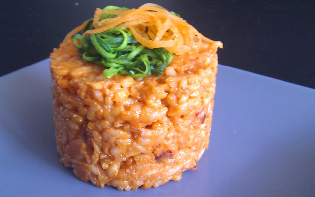 Risotto estival à la tomate