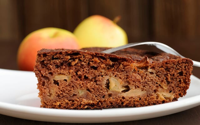 Gâteau pommes chocolat