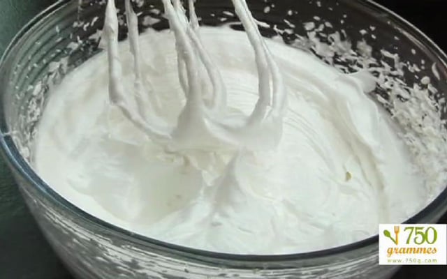 Meringue sans cuisson au four