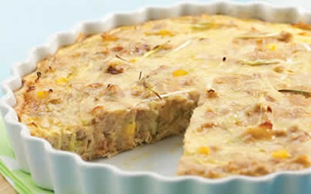 Quiche au thon au thermomix