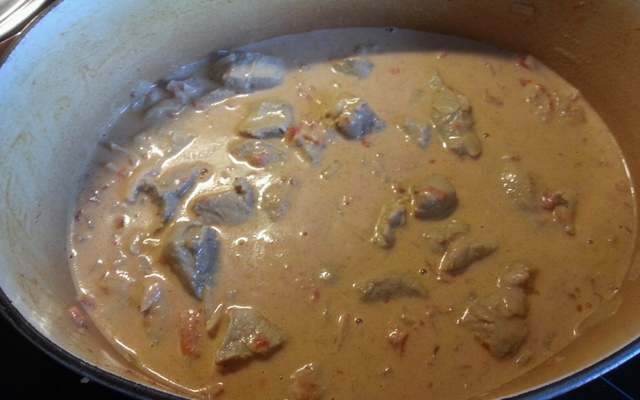 Filet mignon au lait de coco