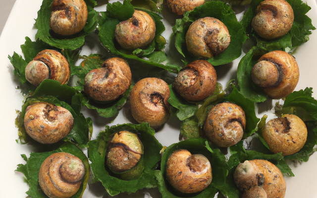 Aumônière d'escargots