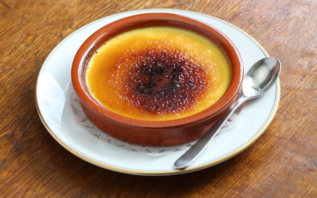 Crème brûlée simple et bonne