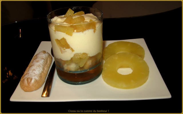 Tiramisu ananas