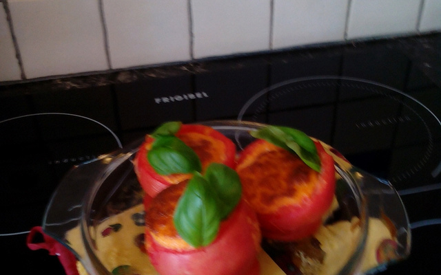 Soufflé en tomates