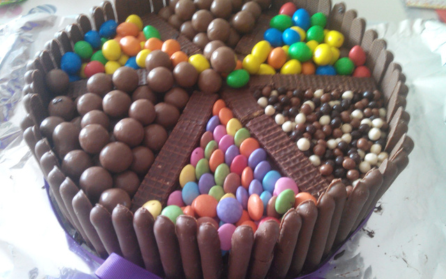 Gâteau d'anniversaire au chocolat