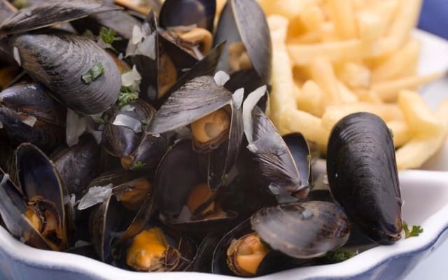 Moules marinières maison