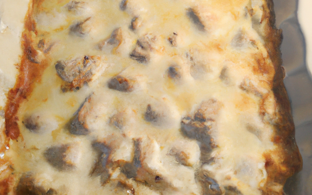 Gratin de thon blanc