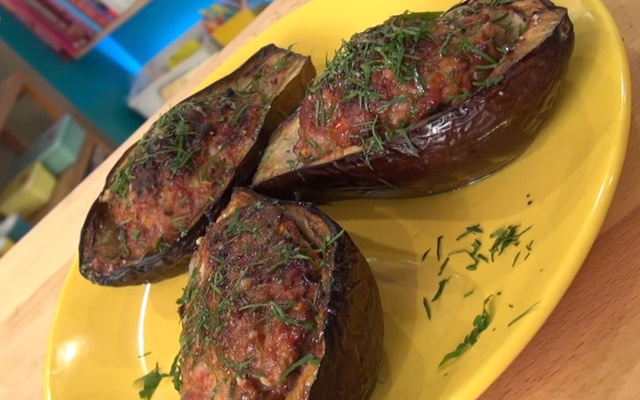 Aubergines farcies